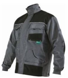 Stalco Munkakabát, szürke-fekete, "3XL", BASIC LINE GREY, S-47883