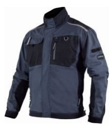 Stalco Munkavédelmi kabát, sötétszürke/fekete, XXL, PROFESSIONAL FLEX LINE, Perfect S-79043